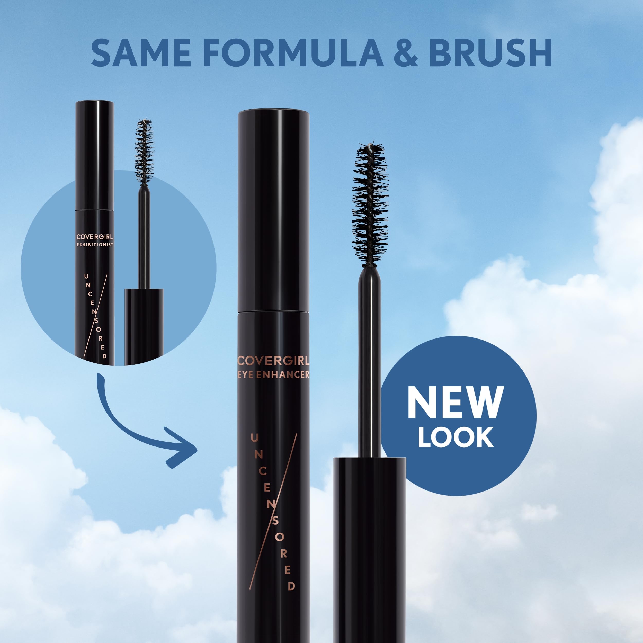 COVERGIRL mascara exhibitioniste – formule résistante à l'eau pour des cils qui tiennent.
