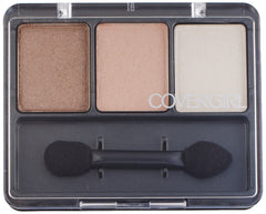 CoverGirl Ombres Yeux Café au Lait 105 — textures mates, nacrées et scintillantes pour un aspect polyvalent.