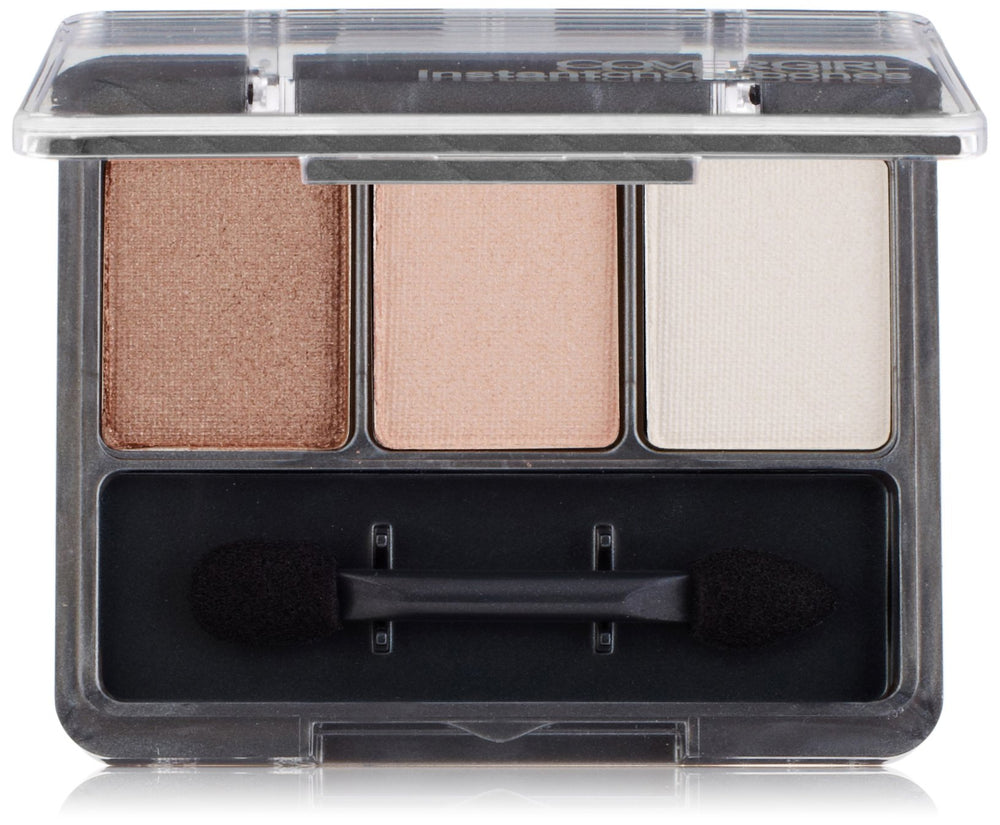 CoverGirl Ombres Yeux Café au Lait 105 — palette trio pour un regard naturel.