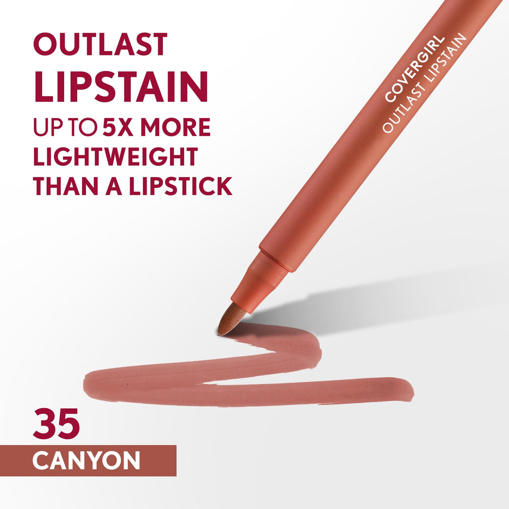 Covergirl Outlast Canyon 35, applicateur-stylo facilitant une application propre et nette.