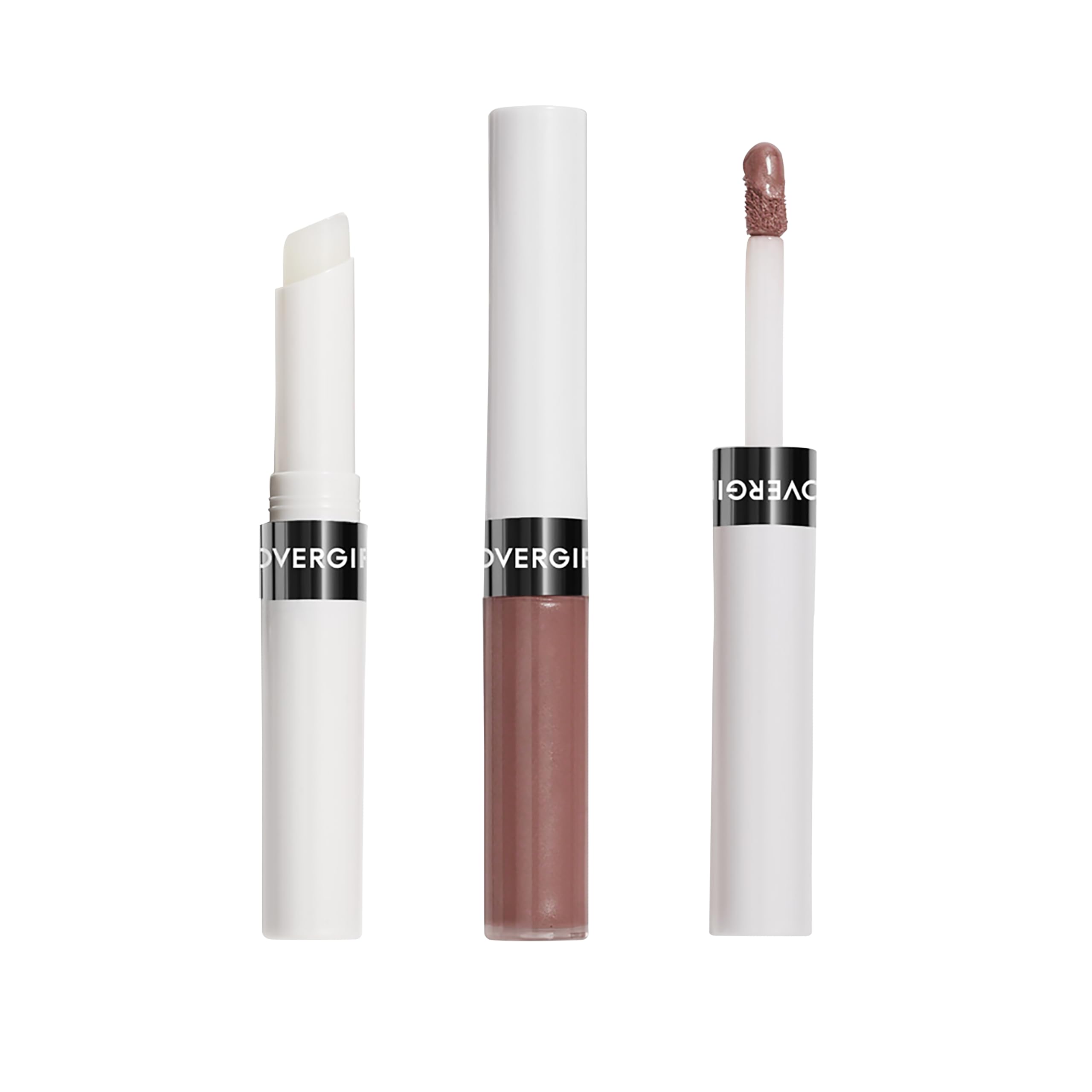 Couche supérieure CoverGirl Outlast fini brillant et hydratation continue.