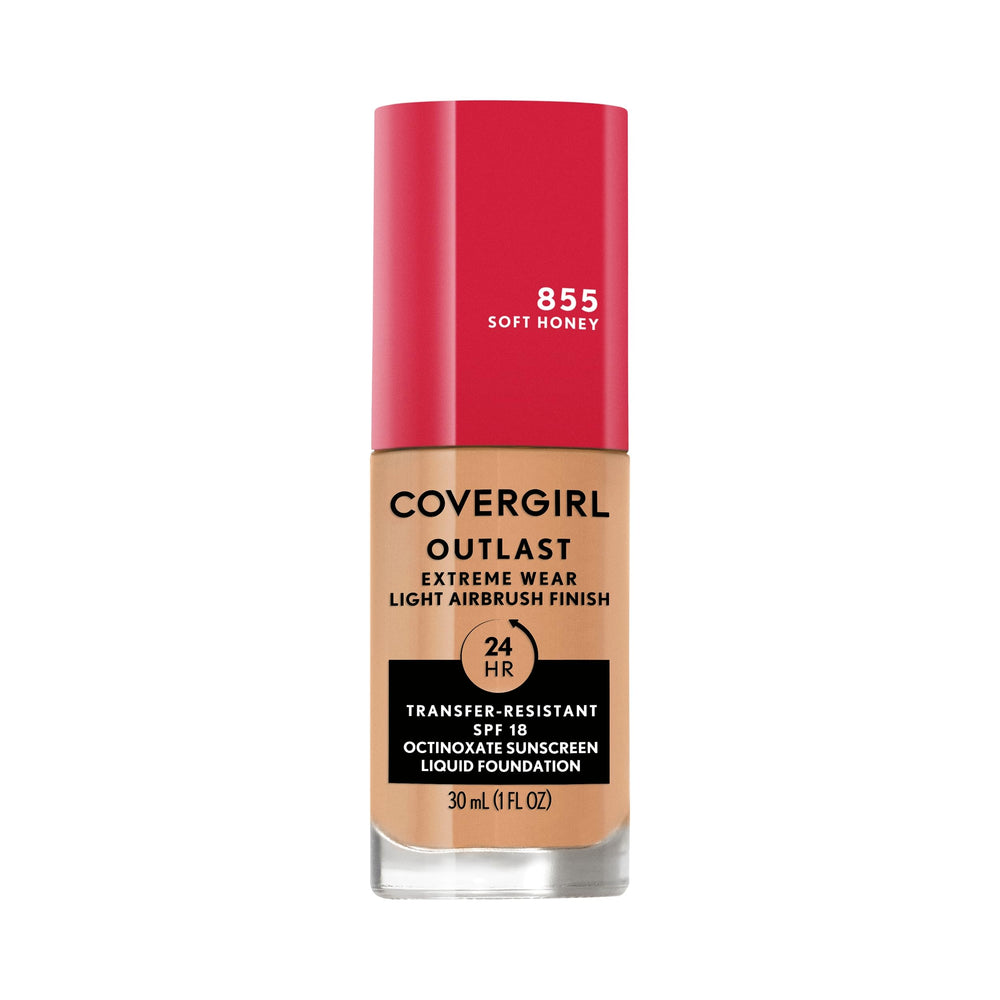 Covergirl Outlast Extreme Wear: bouteille pompe pour une application précise et fluide.
