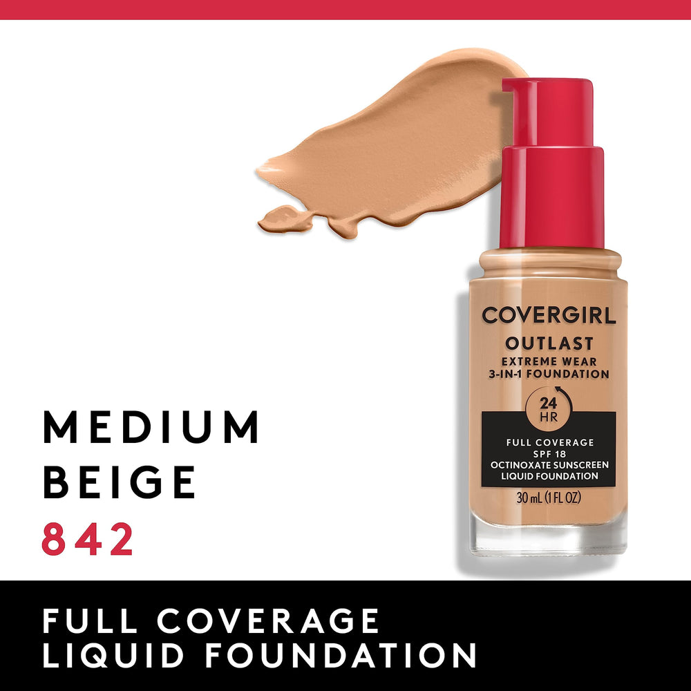 Covergirl Outlast Extreme Wear – texture légère pour un maquillage sans effet pâteux.
