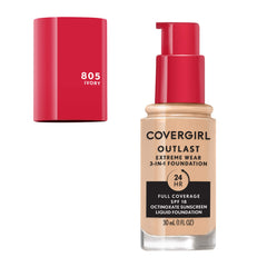 Texture légère du Covergirl Outlast Extreme Wear pour un fini uniforme.