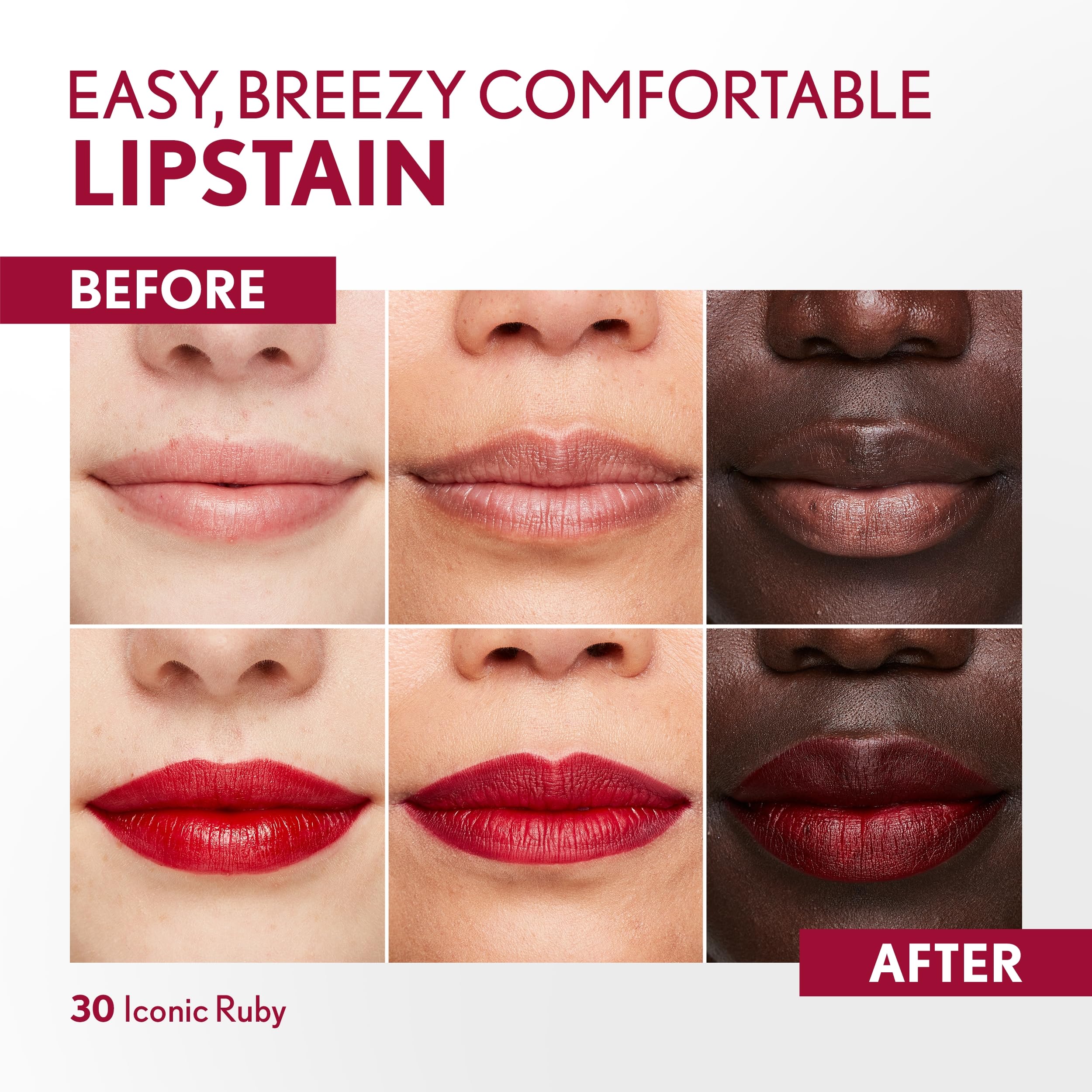 Covergirl Outlast lipstain sans transfert pour longue tenue.