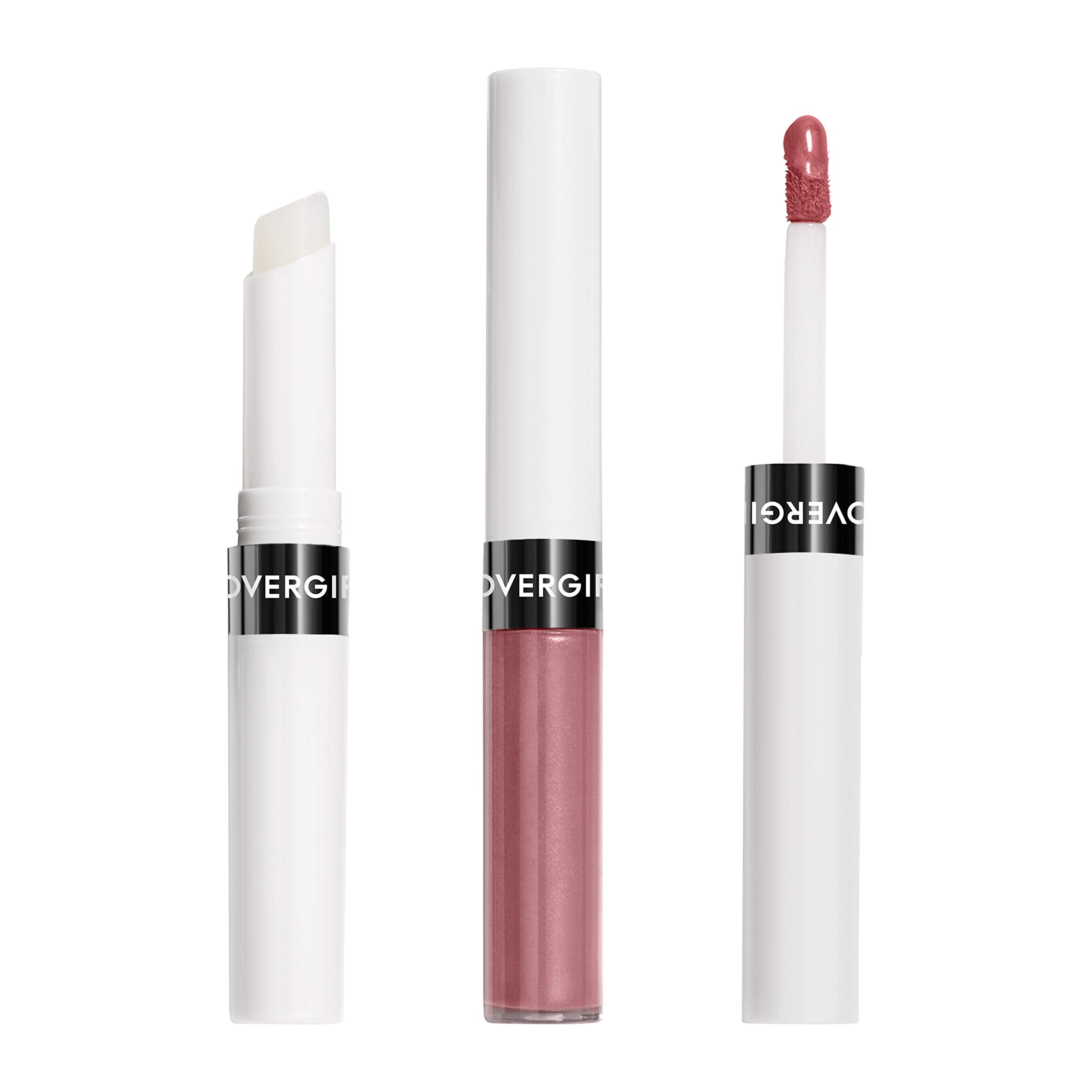 COVERGIRL Outlast rouge à lèvres longue tenue Rosie sur les lèvres, couleur neutre et durable.