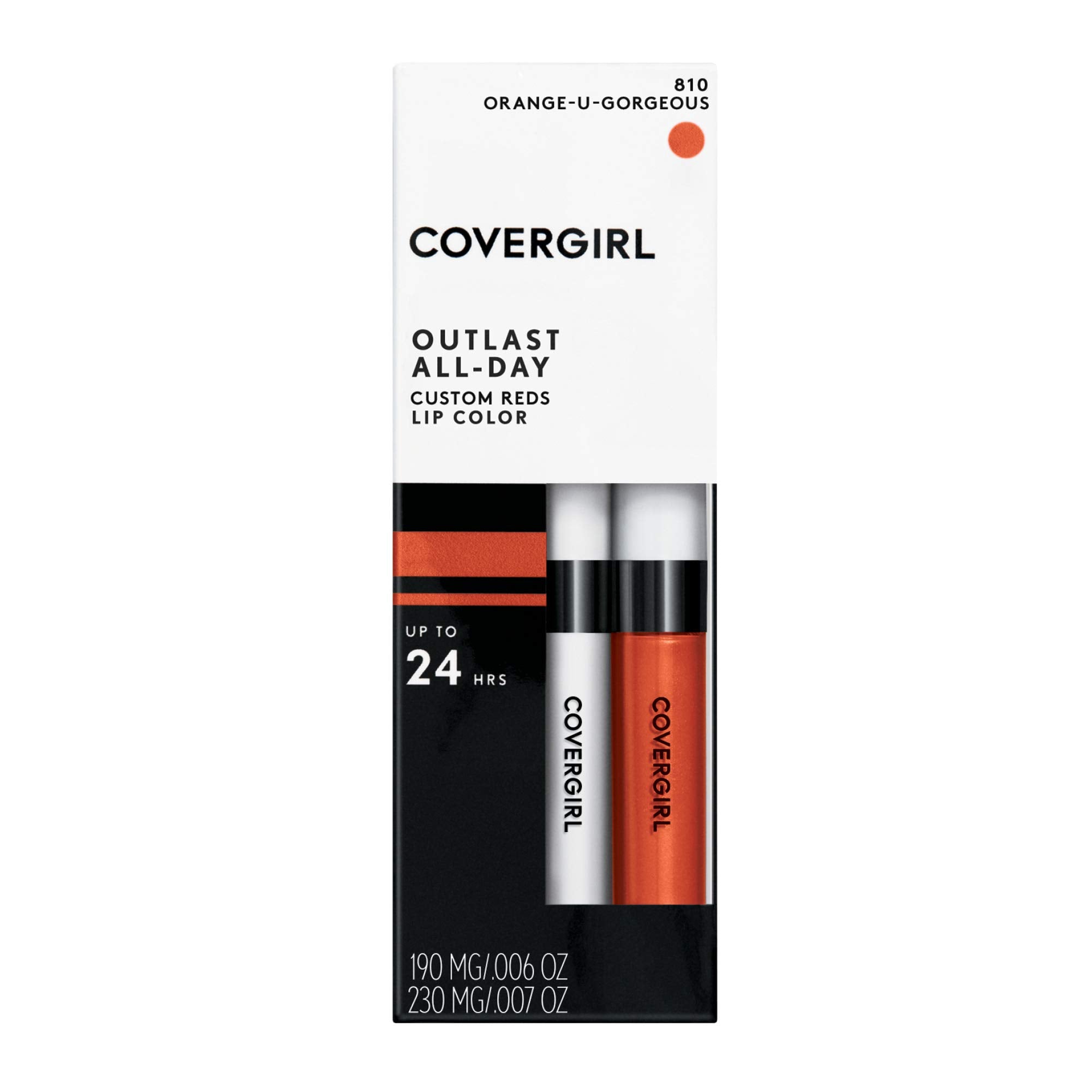 Produit sans cruauté COVERGIRL OUTLAST, certifié sans cruauté.