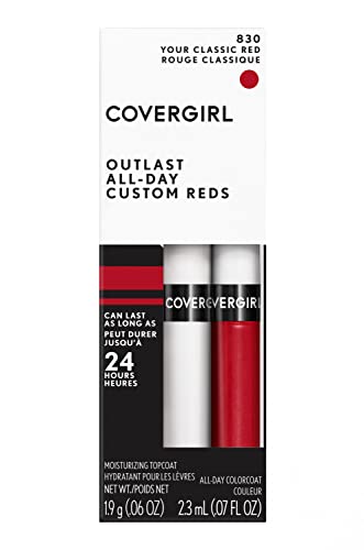 COVERGIRL Outlast Vernis de finition brillant hydratant – lèvres douces et éclat.