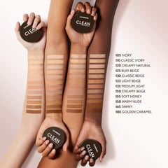 Covergirl puff applicateur soft touch pour une application uniforme.
