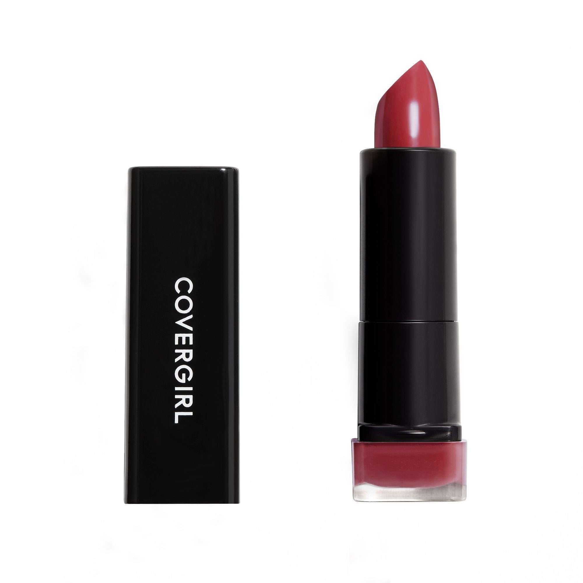 COVERGIRL rouge à lèvres crème Exhibitioniste, teinte écarlate 310, couleur riche et durable.