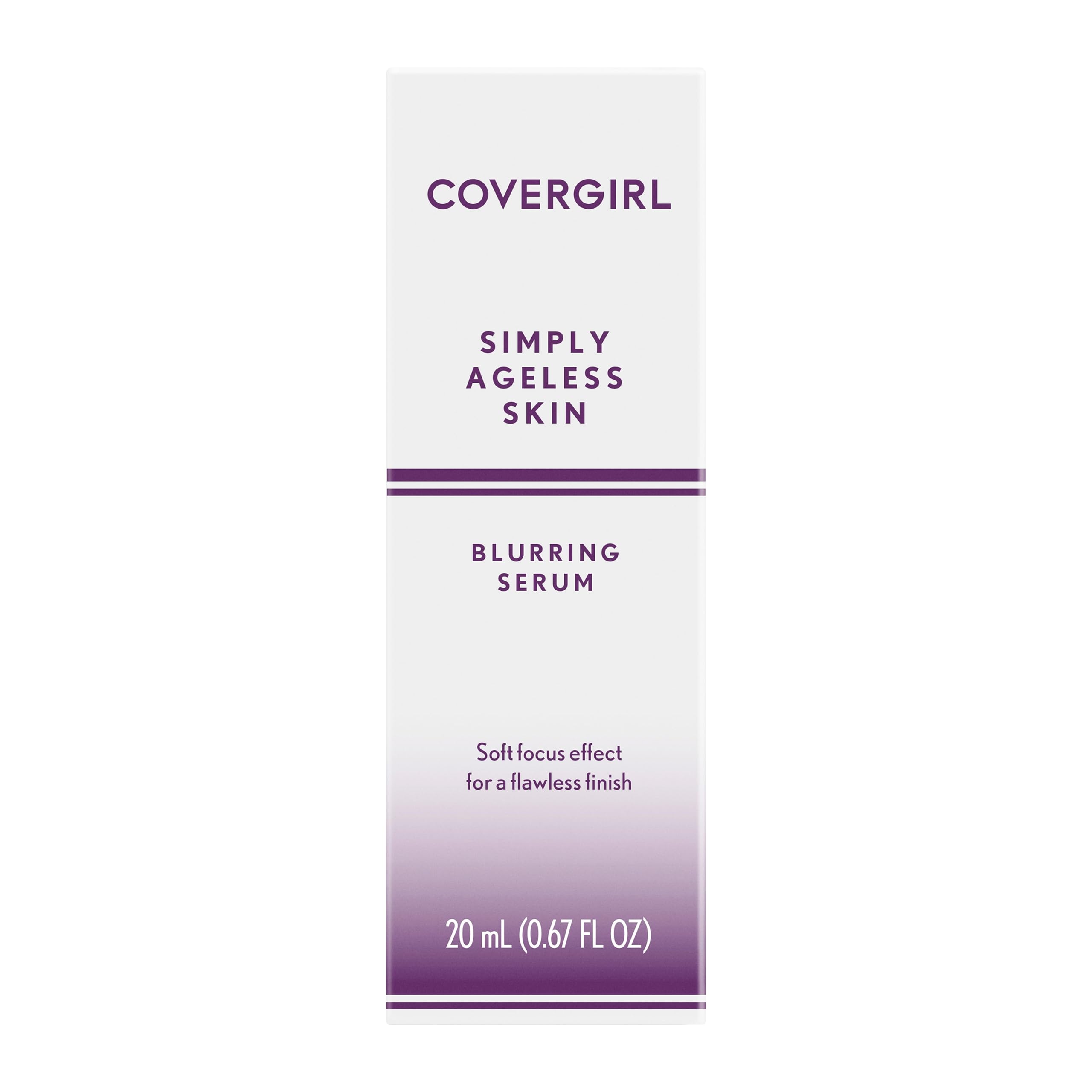 Sérum COVERGIRL Simply Ageless, texture légère prête pour le maquillage.