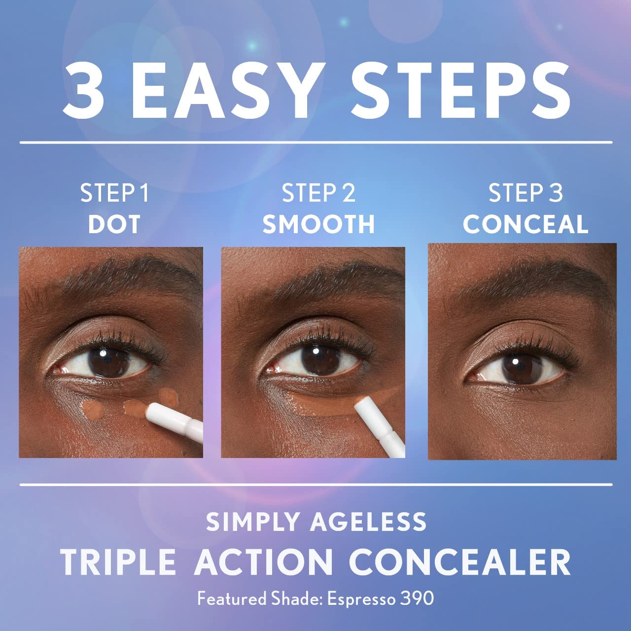 Illustration of Hyaluronic Complex for hydrated skin under eyes