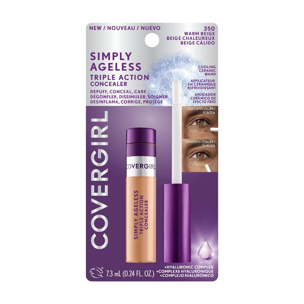 Non-crease formula designed for all skin types and light wear