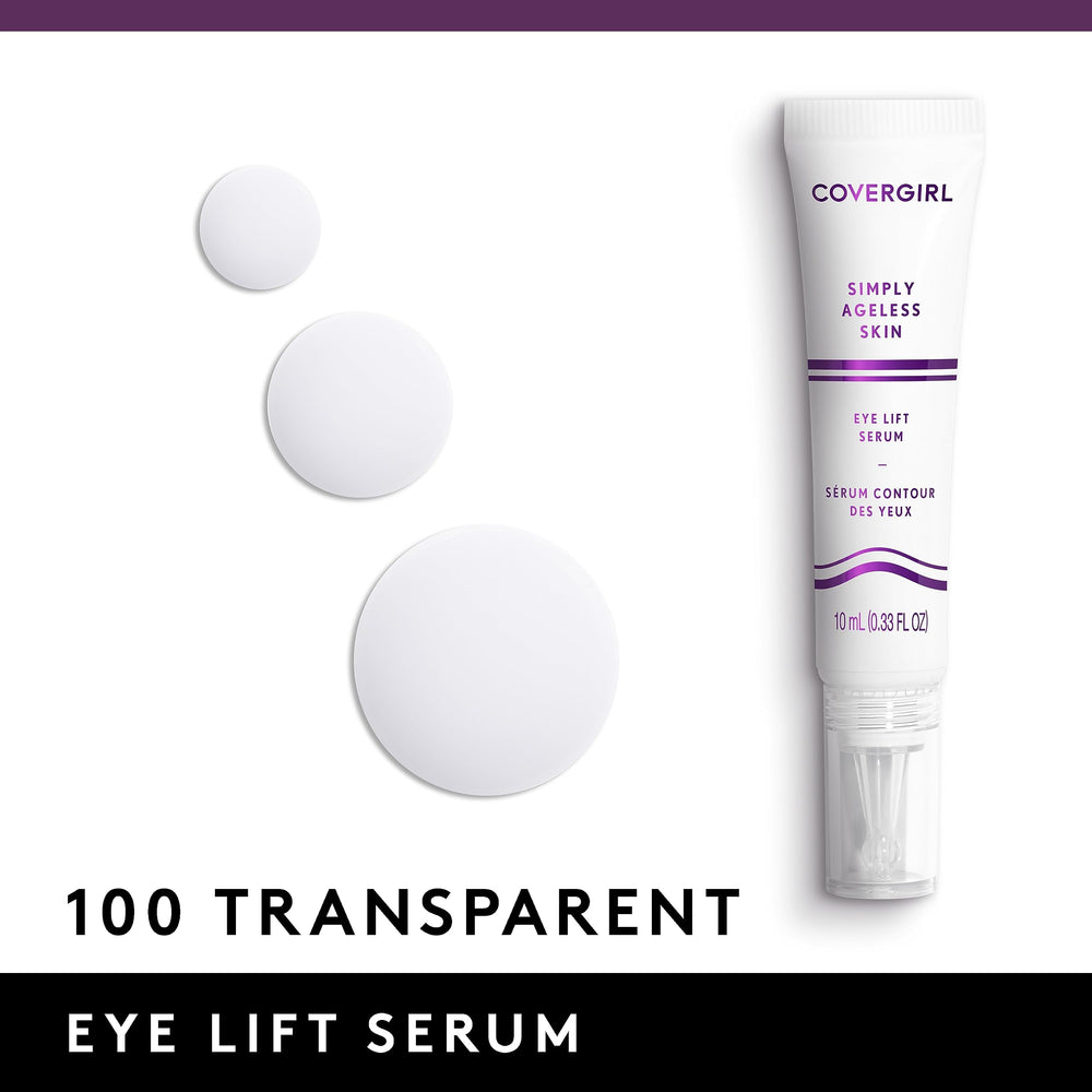 COVERGIRL Simply Ageless Eye Lift Serum applicateur précis pour cibler les ridules.