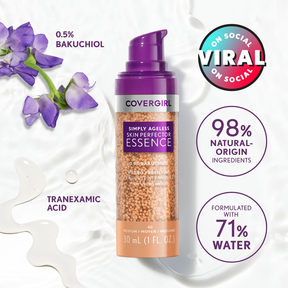 CoverGirl Simply Ageless – formule vegan non comédogene