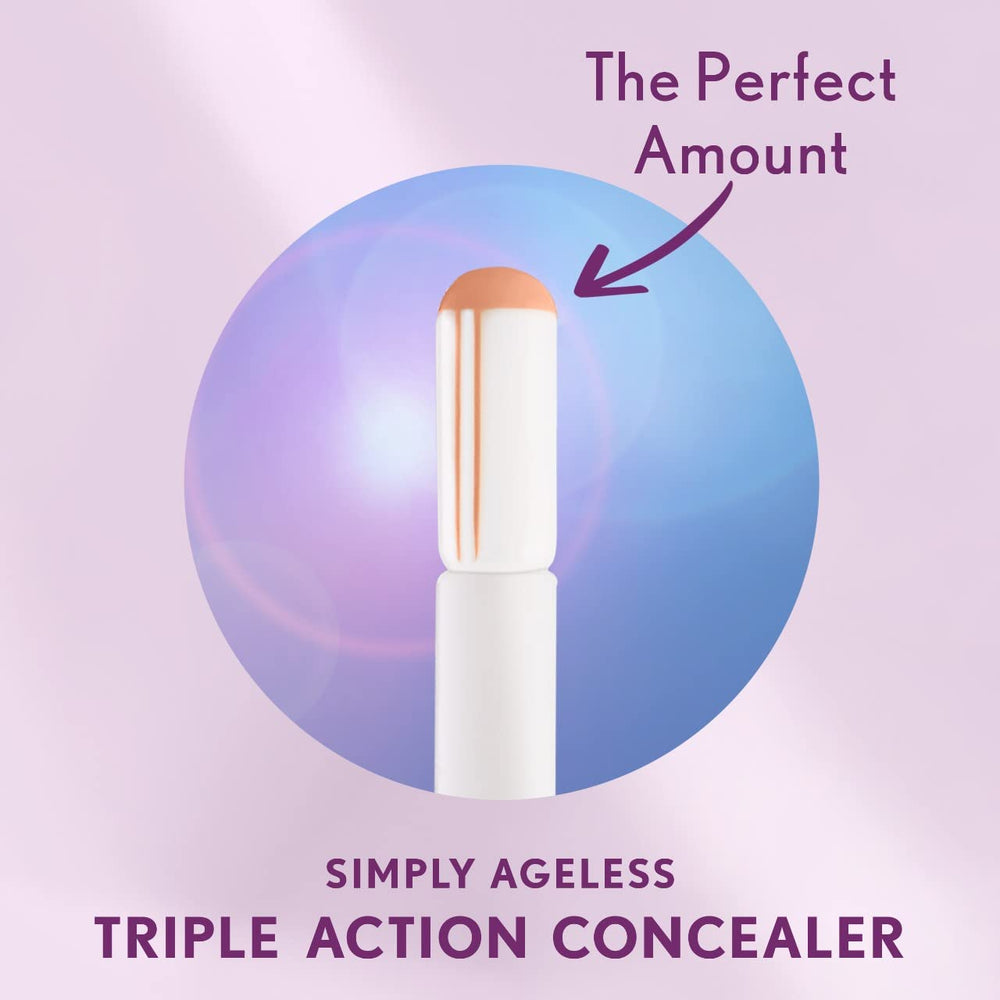 Glisse fluide et sans tiraillement CoverGIRL Simply Ageless sur le contour des yeux