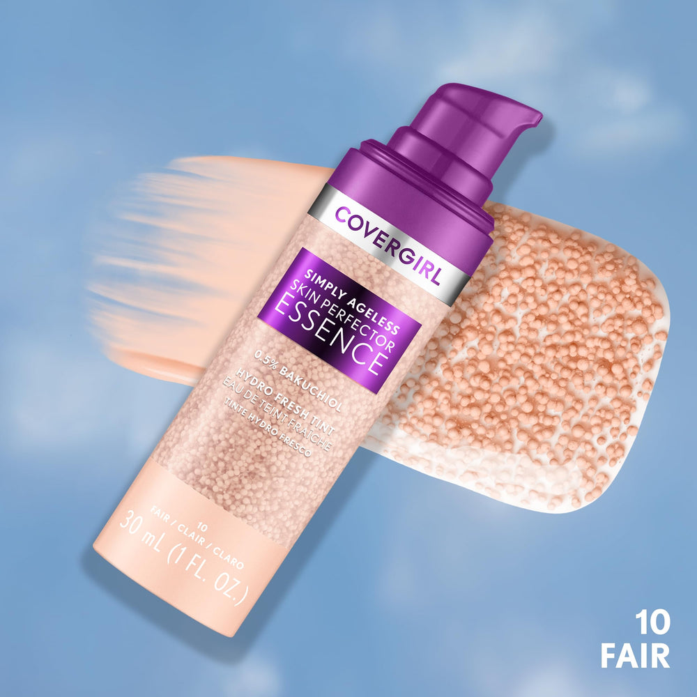 Covergirl Simply Ageless outer packaging highlighting vegan formula.