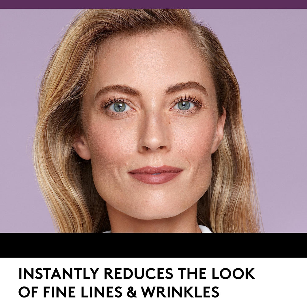 CoverGirl Simply Ageless natural beige shade demonstrates skin-tone match options.