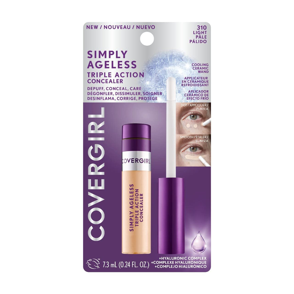 Usage quotidien COVERGIRL Simply Ageless pour un regard reposé