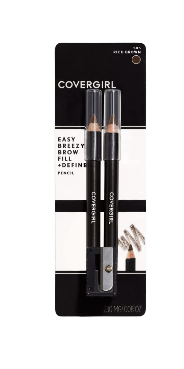 CoverGirl – deux crayons inclus, remplissage et définition faciles.
