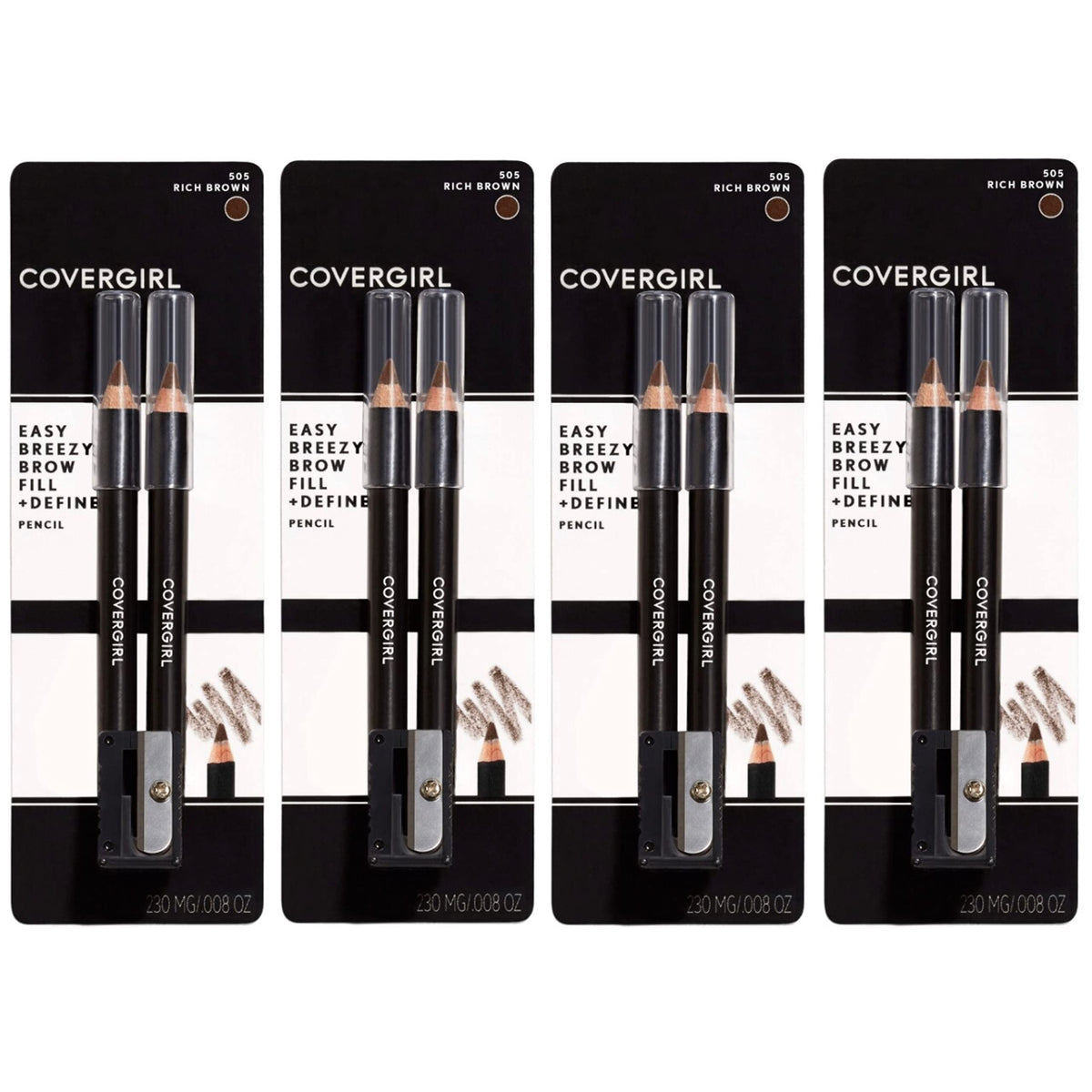 CoverGirl – emballage du coffret sourcils, prêt à offrir.