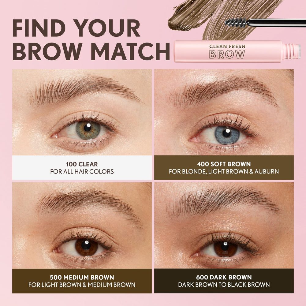 CoverGirl formule vegan sans parfum et sans parabènes pour les sourcils.