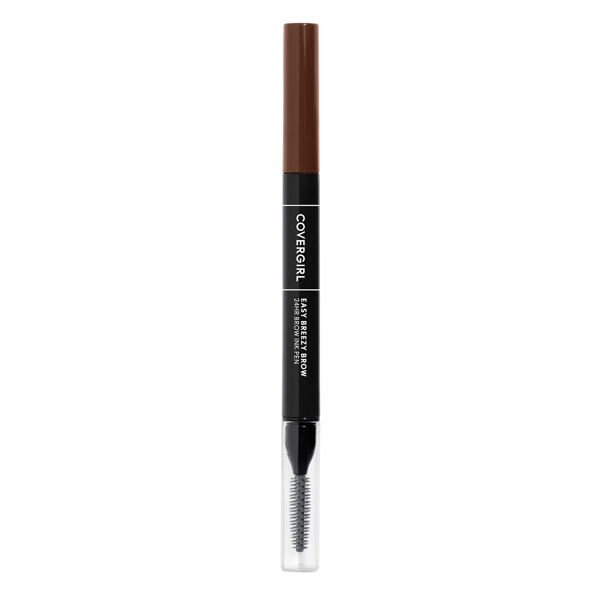 Applicateur à pointe fine et brosse, COVERGIRL pour maîtriser et coiffer les sourcils.
