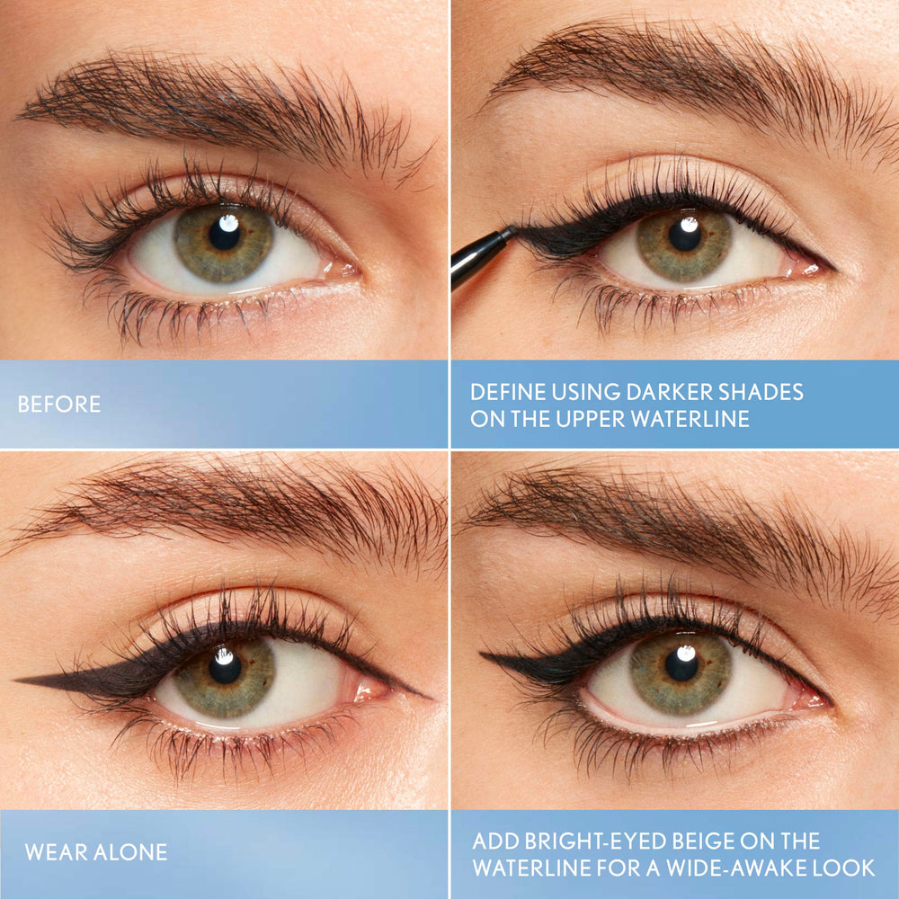 CoverGirl test ophtalmologique adaptée aux yeux sensibles et porteurs de lentilles.