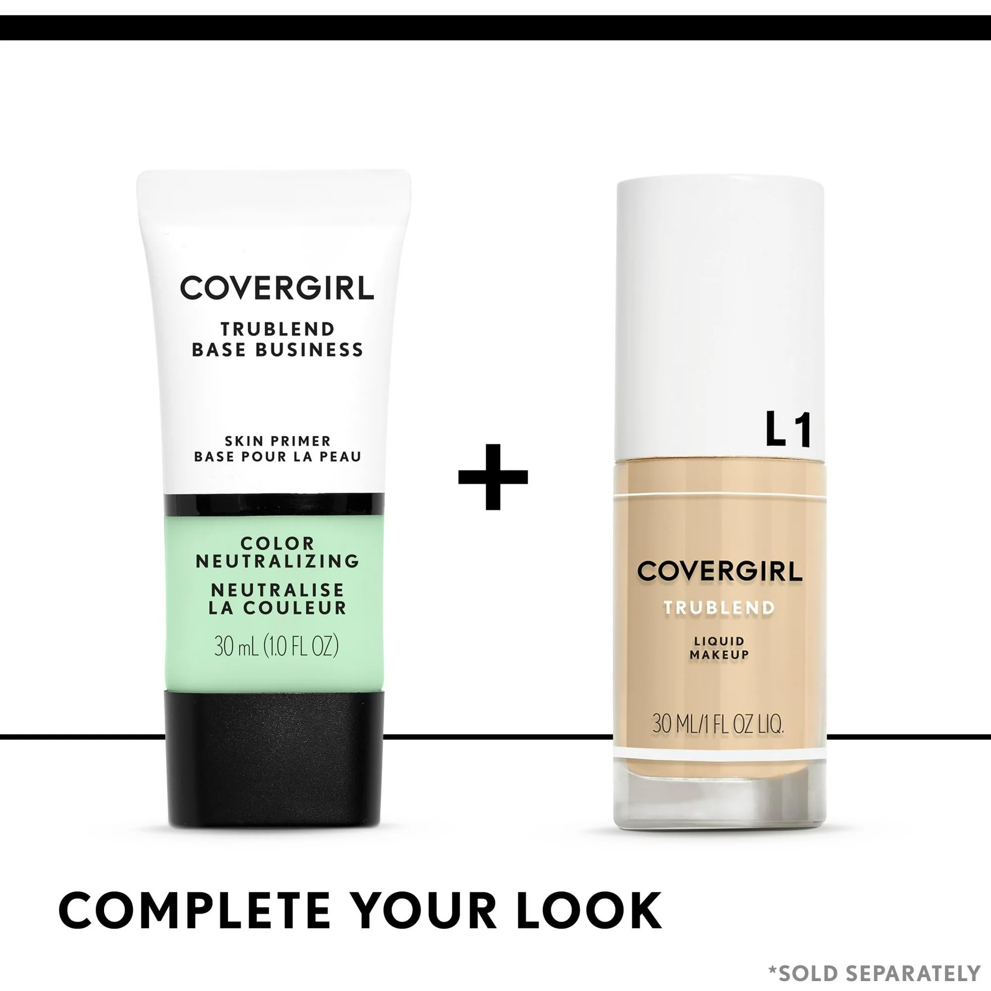 COVERGIRL TruBlend Base Visage Sans Huile: sensation légère et contrôle de la brillance.