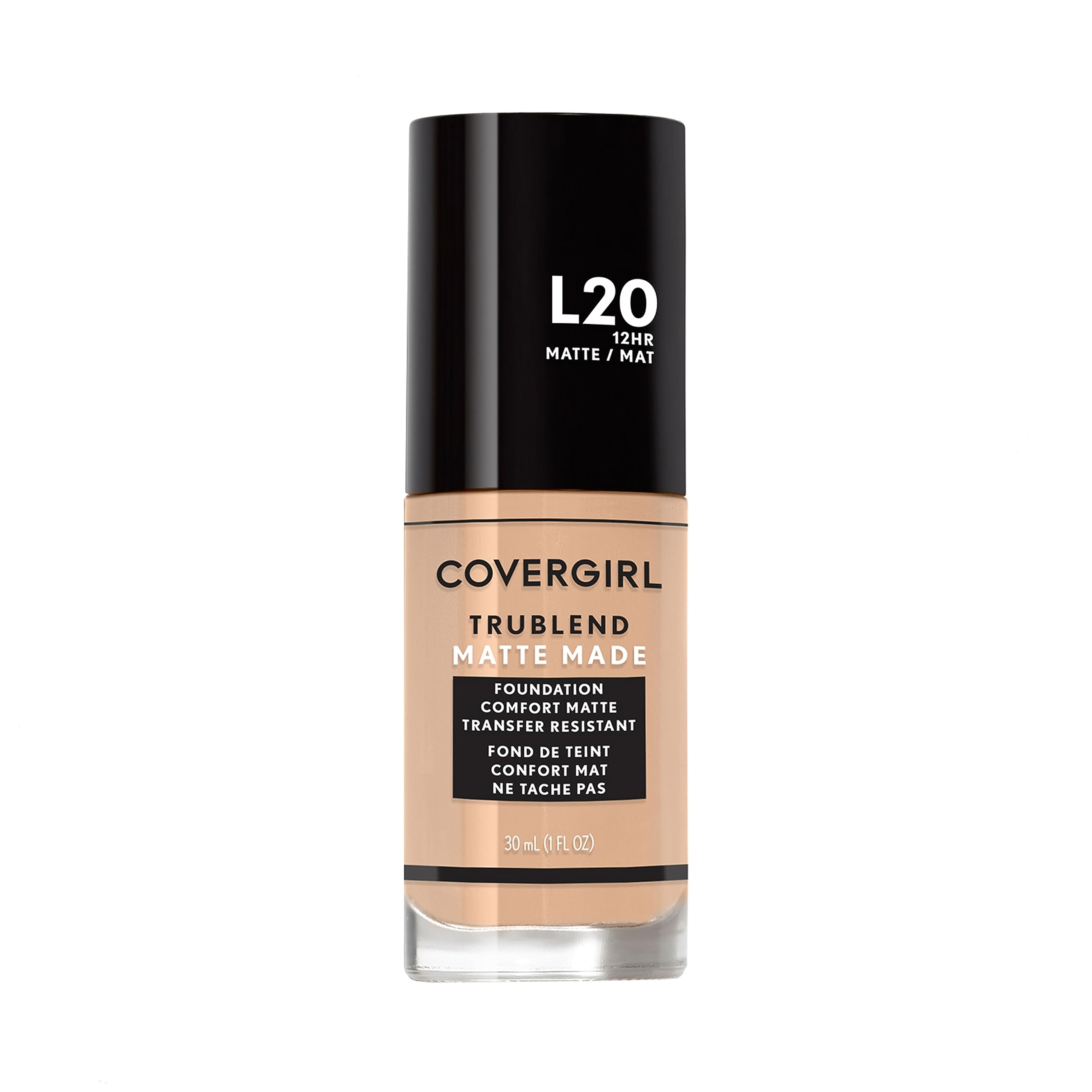 COVERGIRL TruBlend flacon; texture matte durable pour un teint frais