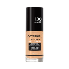 COVERGIRL Trublend Matte Made, bouteille de teint avec fini mat durable jusqu'à 12 heures.