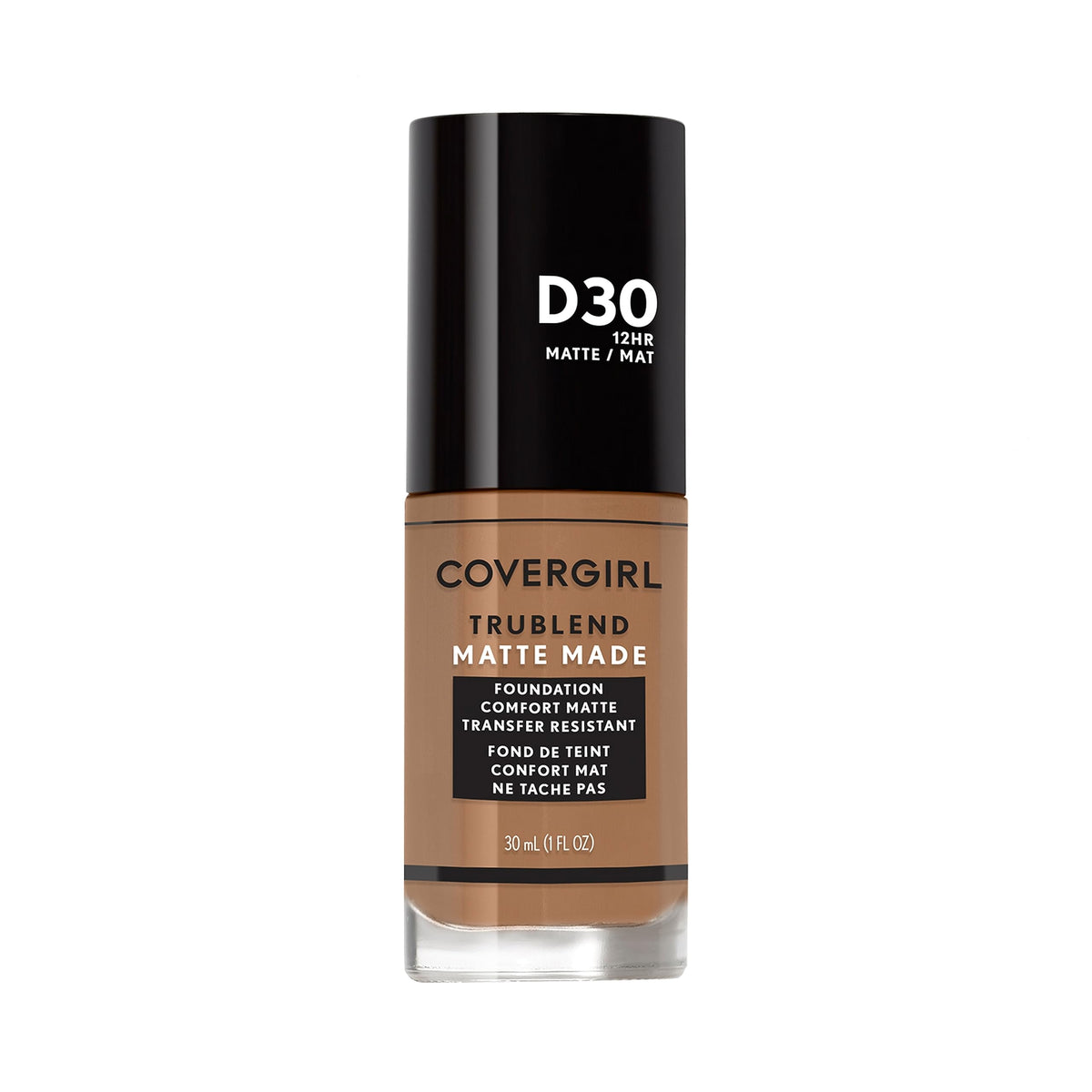 COVERGIRL TruBlend Matte Made, flacon bronze, fini mat durable
