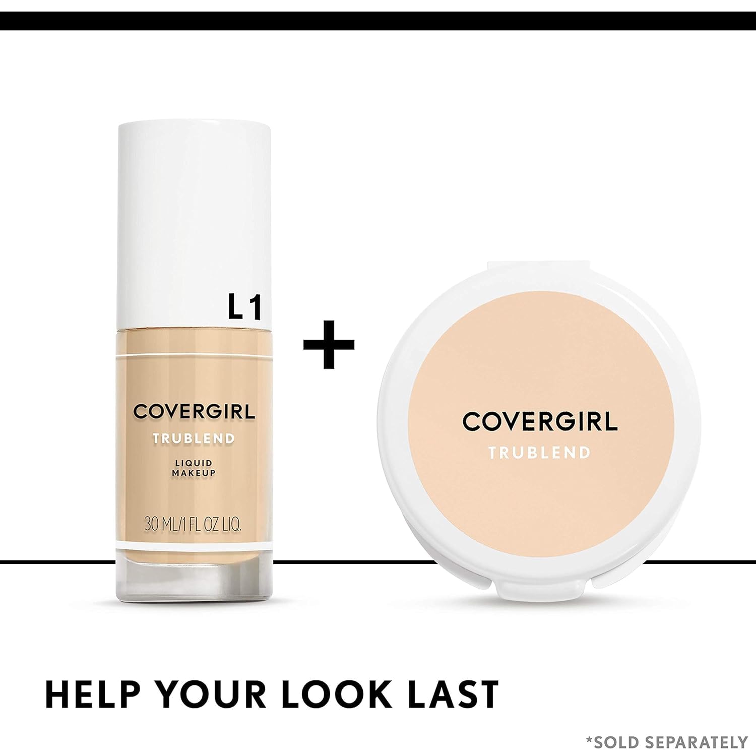 COVERGIRL Trublend texture légère et modulable pour couvrance