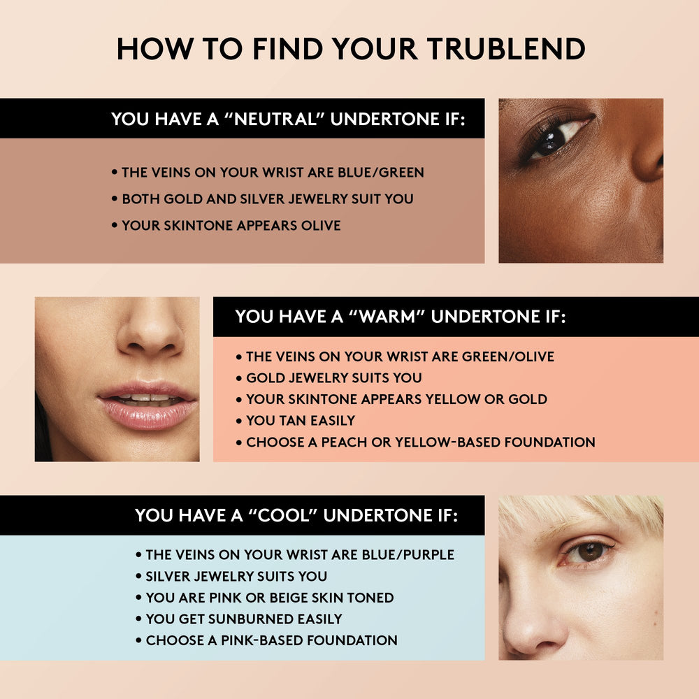 Appliqueur large et duveteux COVERGIRL TruBlend Undercover pour une couvrance homogène.