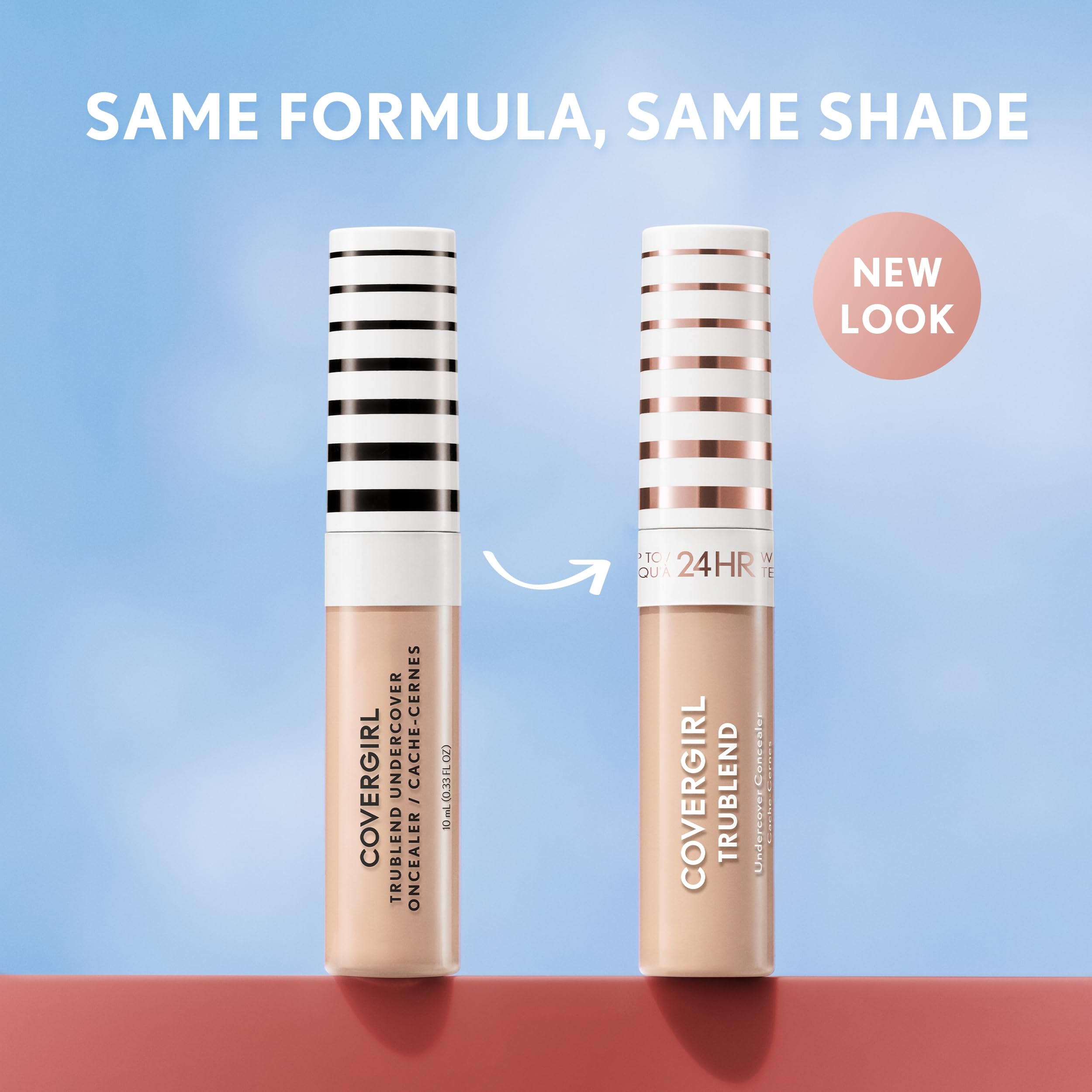 Fini mat et longue tenue avec COVERGIRL TruBlend Undercover Concealer.