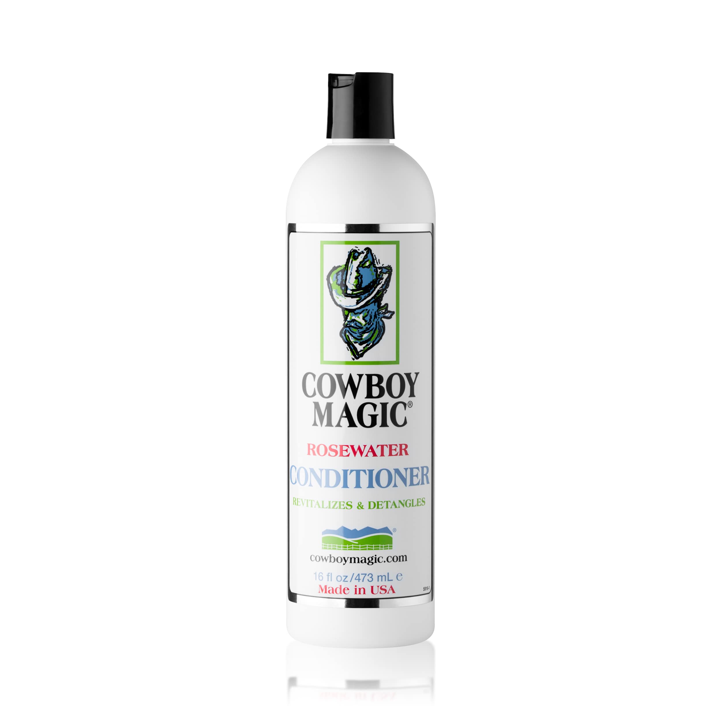 Pelage lisse et brillant après lavage avec Cowboy Magic.