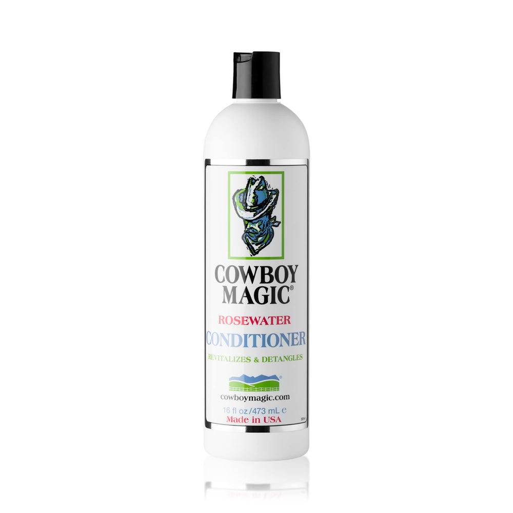 Pelage lisse et brillant après lavage avec Cowboy Magic.