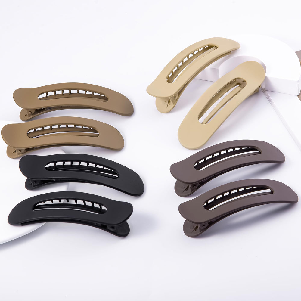 Cptots pinces grandes plats kaki mat – couleur neutre facile à coordonner.