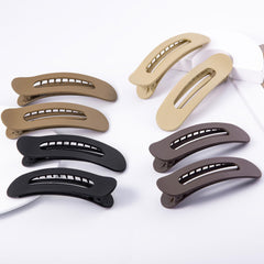 Cptots pinces grandes plats kaki mat – couleur neutre facile à coordonner.