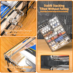 CQ Acrylic rangement soin visage et lotions, organisation facile