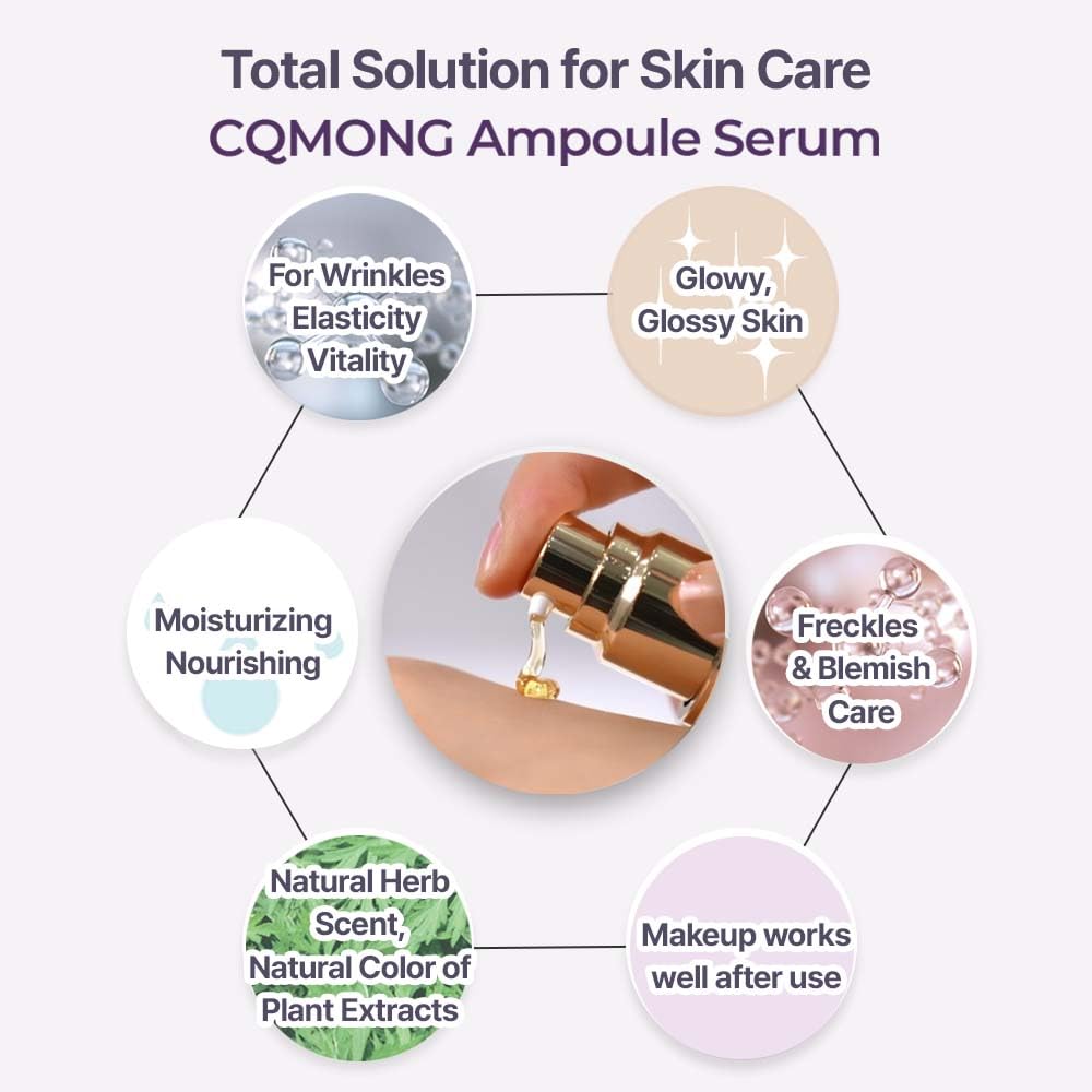 CQMONG Ampoule Nourrissant – peau nourrie et confort durable.