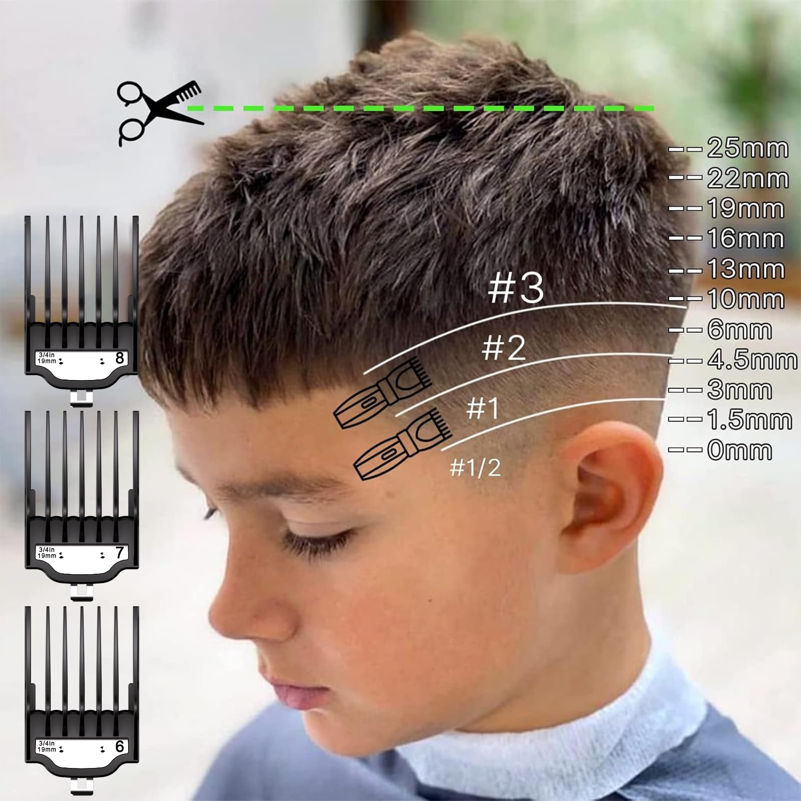 CR8GR8 guide coupe 1/2 pouce pour transitions douces