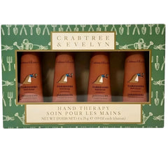 Crabtree & Evelyn ensemble soins mains ultra hydratants, 4 tubes.
