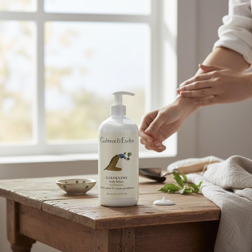 Crabtree & Evelyn Gardeners Body Lotion parfum-aromatique évoque un rituel sensoriel