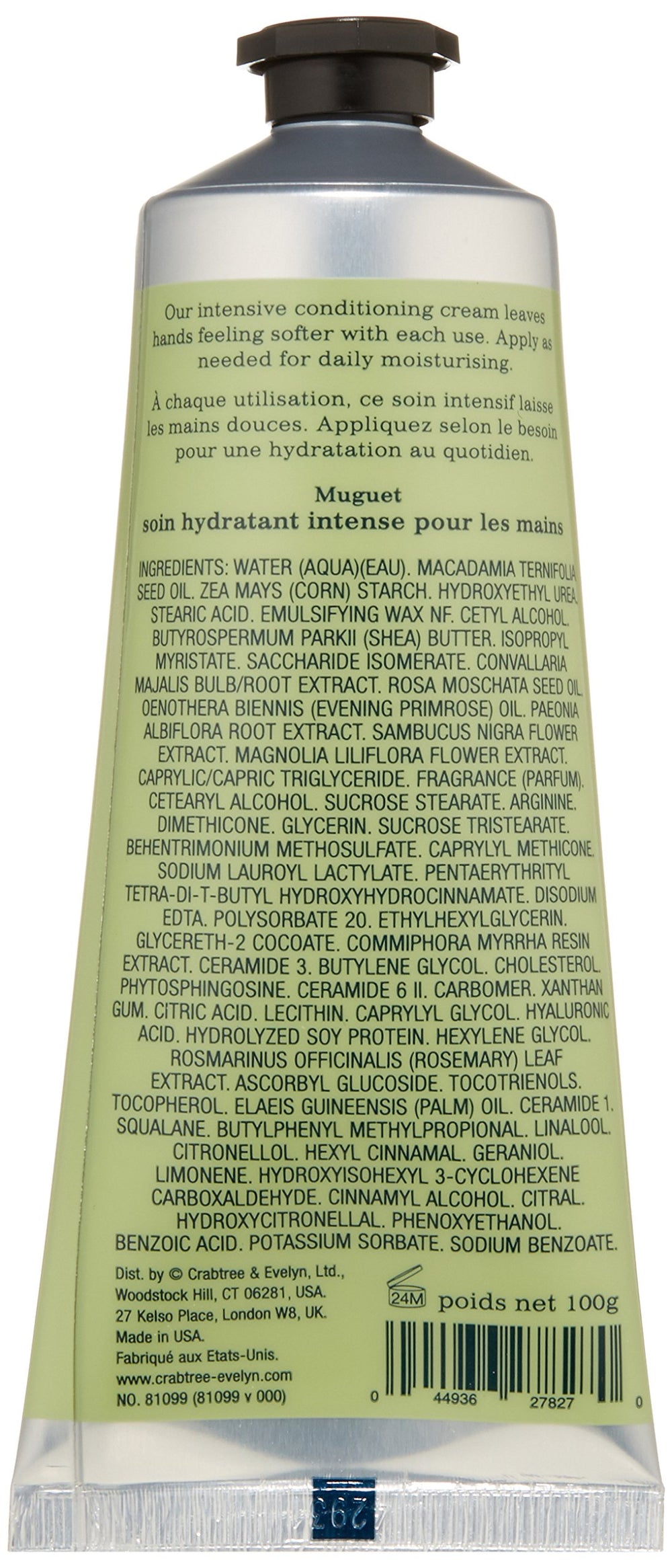 Crabtree & Evelyn Shea et Macadamia : nutrition pour mains confortables