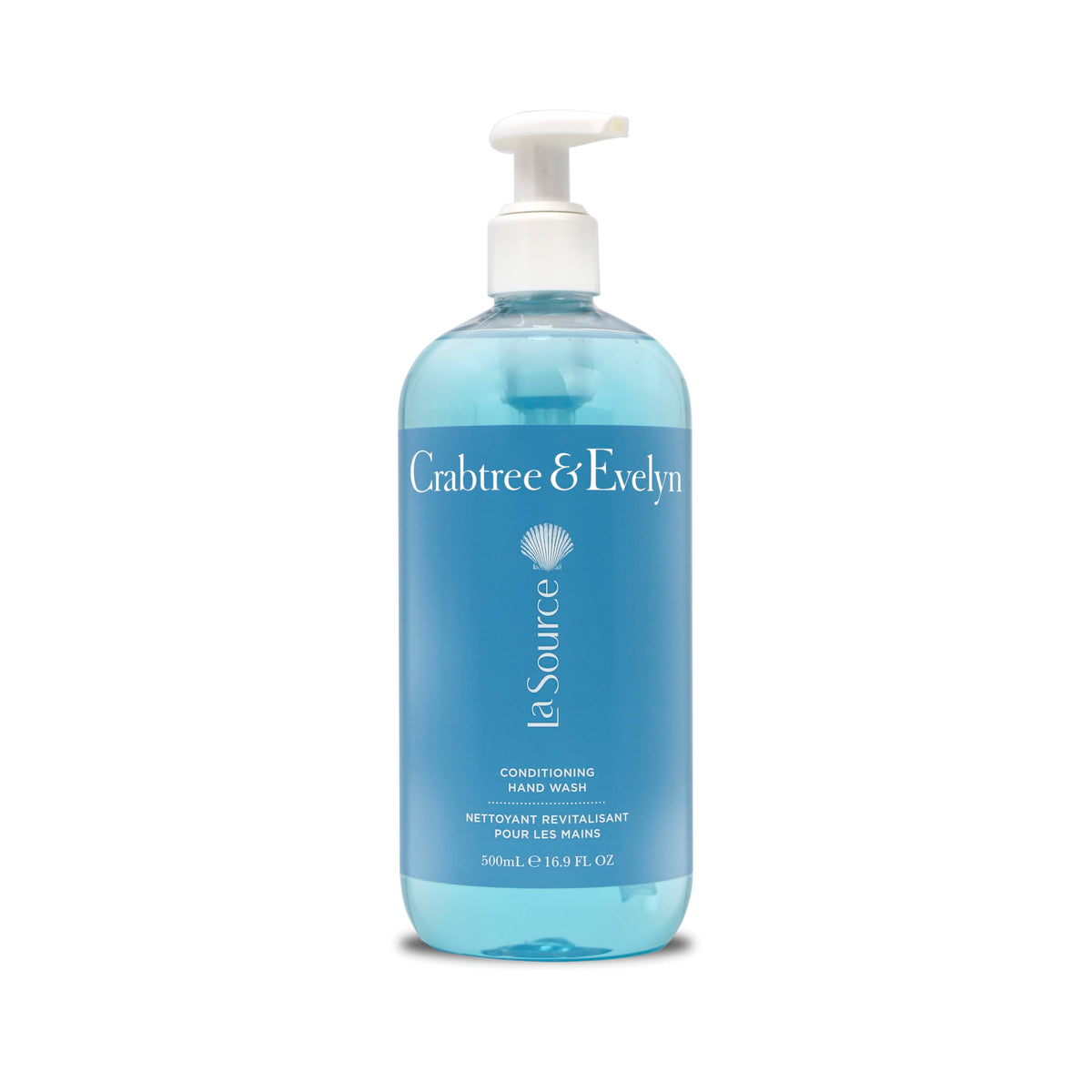 Crabtree & Evelyn La Source – lavage mains conditionnant, pompe, parfum océan et hydratation légère