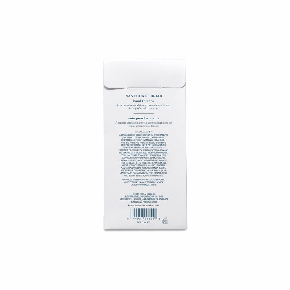 Crabtree & Evelyn Nantucket Briar : application douce et hydratante