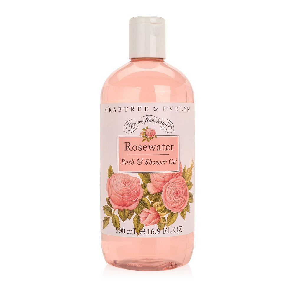 Crabtree & Evelyn Rosewater : gel douche bouquet-de-rose, hydratant et parfumé pour votre routine.