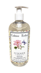 Crabtree & Evelyn Summer Hill : bouteille de gel lavant mains hydratant et parfumé