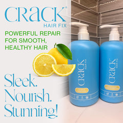 CRACK Après-shampoing – flacon nourrissant facilitant démêlage et hydratation